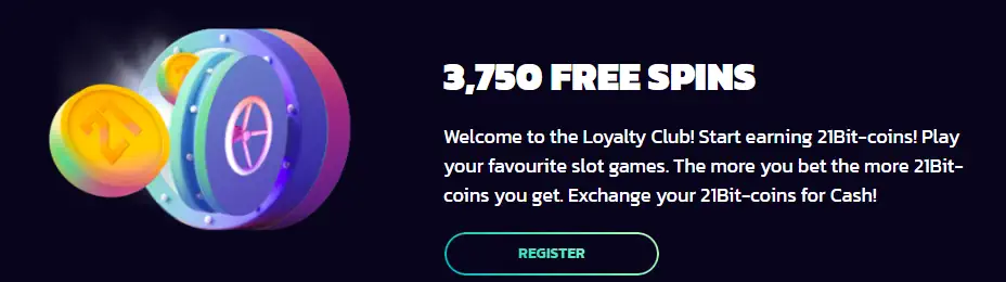 21Bit Freispiele Angebot für VIP-Spieler